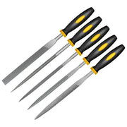 Alloy Steel Precision File Set (5pcs) (2 sizes available) by Habicare