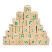 Alphabet Spelling Blocks – Mentari | Wooden Toy NZ by Curious Moonbeam