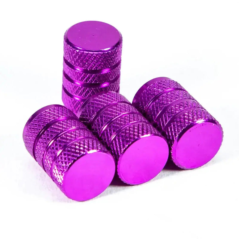 Aluminium Tire Valve Stem Caps (4Pcs) (different colours available) by Habicare