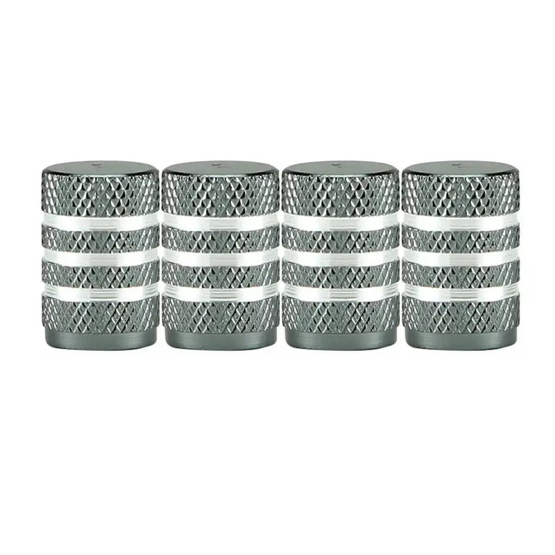 Aluminium Tire Valve Stem Caps (4Pcs) (different colours available) by Habicare