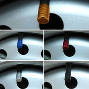 Aluminium Tire Valve Stem Caps (4Pcs) (different colours available) by Habicare