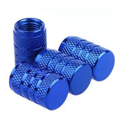 Aluminium Tire Valve Stem Caps (4Pcs) (different colours available) by Habicare
