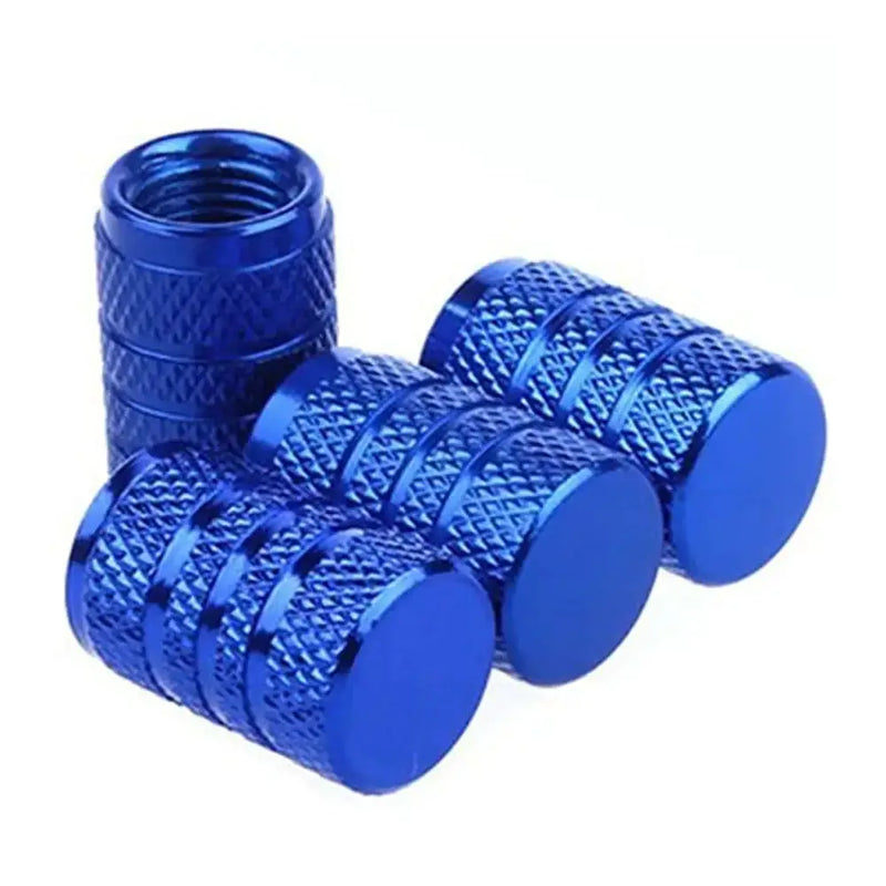 Aluminium Tire Valve Stem Caps (4Pcs) (different colours available) by Habicare
