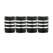 Aluminium Tire Valve Stem Caps (4Pcs) (different colours available) by Habicare