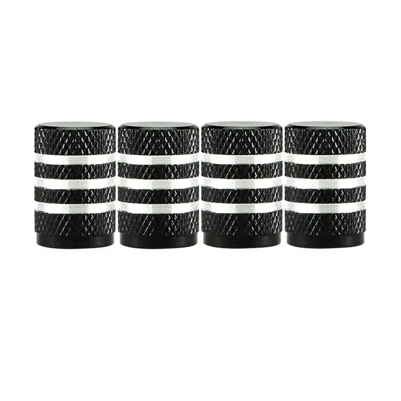 Aluminium Tire Valve Stem Caps (4Pcs) (different colours available) by Habicare