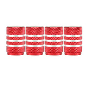 Aluminium Tire Valve Stem Caps (4Pcs) (different colours available) by Habicare