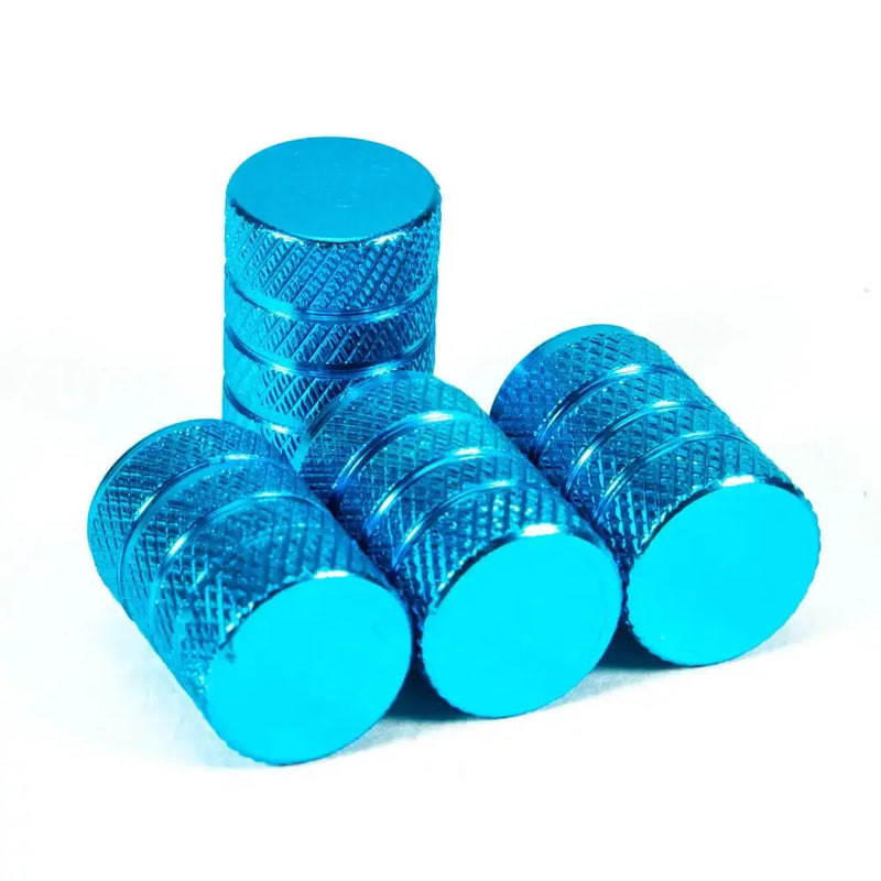 Aluminium Tire Valve Stem Caps (4Pcs) (different colours available) by Habicare