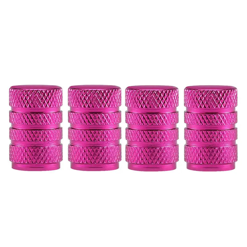 Aluminium Tire Valve Stem Caps (4Pcs) (different colours available) by Habicare