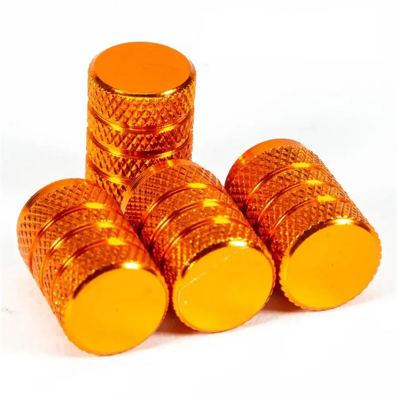 Aluminium Tire Valve Stem Caps (4Pcs) (different colours available) by Habicare
