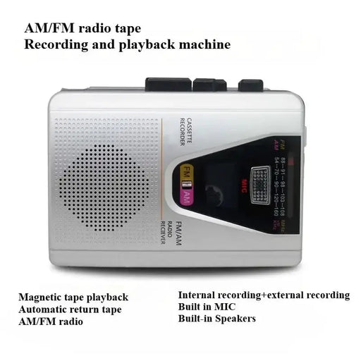 Habicare Vintage AM/FM Cassette Player Vintage AM/FM Cassette Player