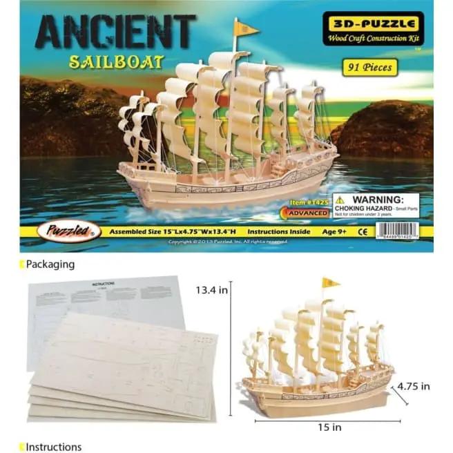 Ancient Sailboat by 9eight5