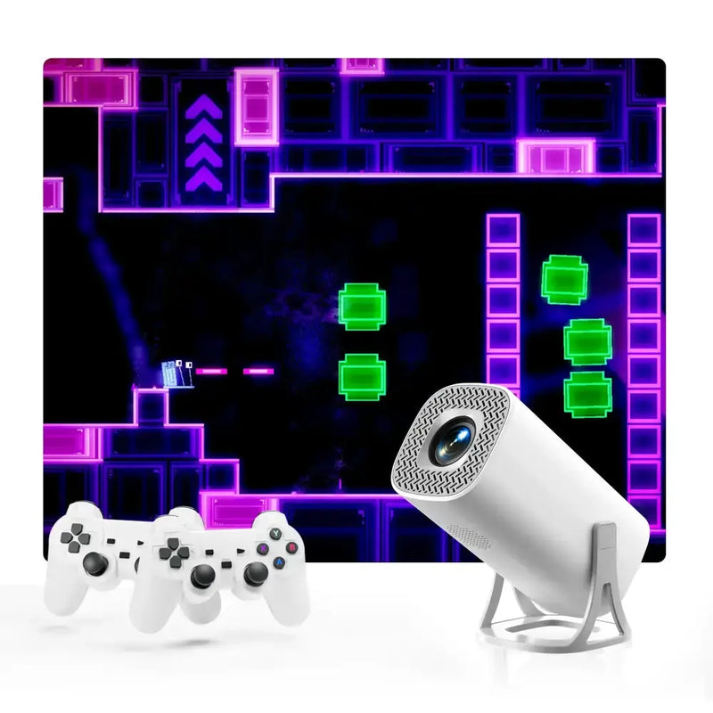 Android 11 Gaming Projector – 64GB (different plug type available) by Habicare