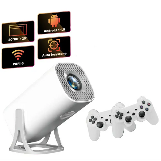Android 11 Gaming Projector – 64GB (different plug type available) by Habicare