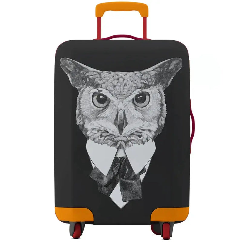 Animal Print Elastic Luggage Cover (18–32″) by Habicare