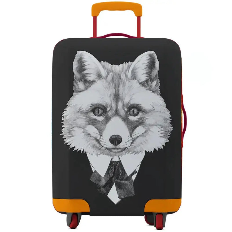 Animal Print Elastic Luggage Cover (18–32″) by Habicare