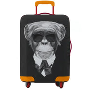 Animal Print Elastic Luggage Cover (18–32″) by Habicare