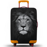 Animal Print Elastic Luggage Cover (18–32″) by Habicare