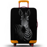 Animal Print Elastic Luggage Cover (18–32″) by Habicare