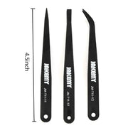 Anti-static Carbon Fiber Tweezers (3 piece) by That Watch Shop