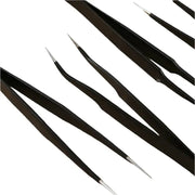 Anti-Static ESD Stainless Steel Curved Tweezers (6 different types available) by Habicare