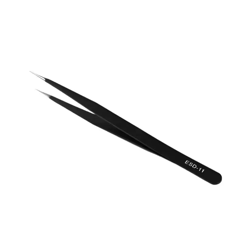 Anti-Static ESD Stainless Steel Curved Tweezers (6 different types available) by Habicare