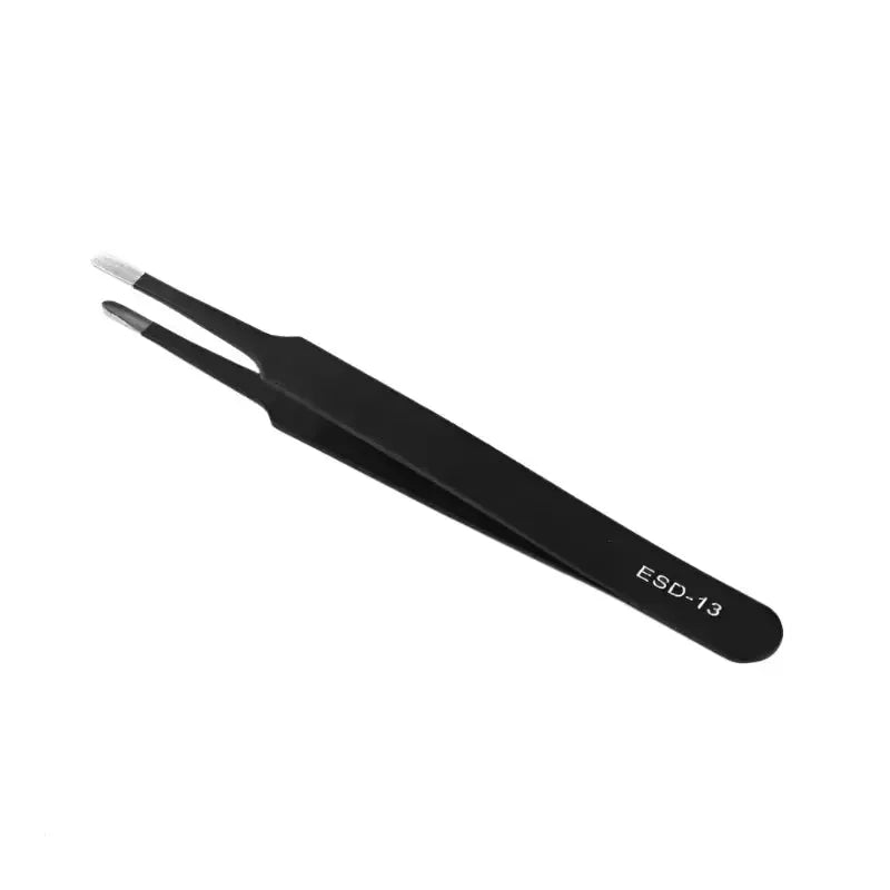 Anti-Static ESD Stainless Steel Curved Tweezers (6 different types available) by Habicare
