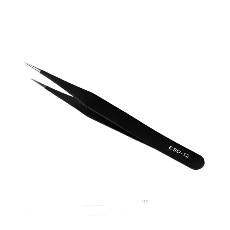 Anti-Static ESD Stainless Steel Curved Tweezers (6 different types available) by Habicare