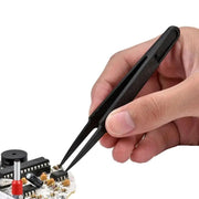 Anti-static Plastic Tweezers (8 piece) by That Watch Shop
