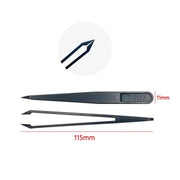 Anti-static Plastic Tweezers (8 piece) by That Watch Shop