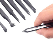 Anti-static Plastic Tweezers (8 piece) by That Watch Shop
