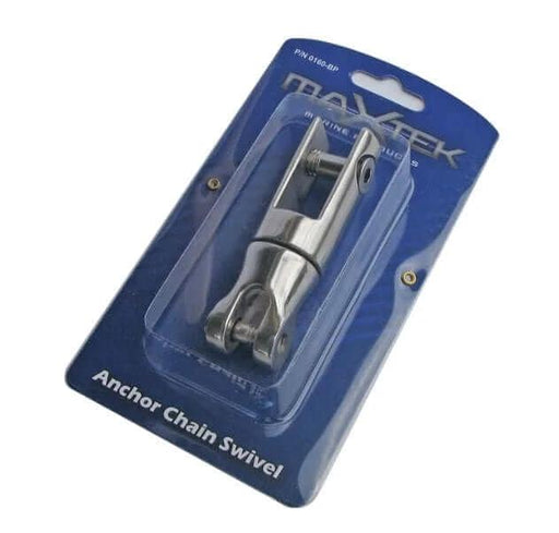 Anchor Swivel 6-8mm Blister Pack (0160-BP) in packaging, ideal for securing boat anchors.
