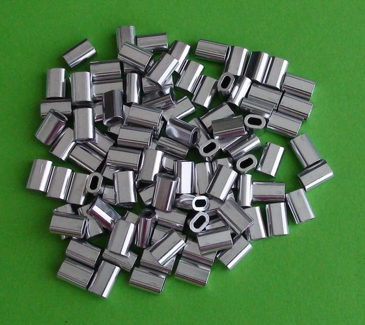 Anzor General Mini - Aluminium Single Sleeve Crimp 1.5mm x 1000