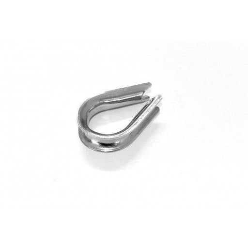 Thimbles Stainless Steel 12mm SS for securing wire rope loops, made from durable stainless steel 316.