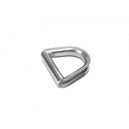 Thimble D-Ring SS 316 10mm stainless steel dee ring designed for shade sail webbing load support