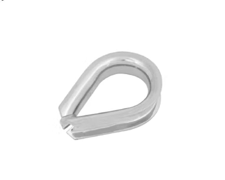 Anzor Wire Rope Thimble 5mm-316- Wire Rope Thimble