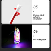 APP-Controlled LED Car Hood Light Strip (12V) by Habicare