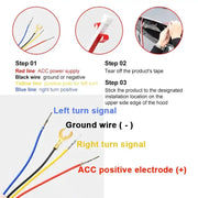 APP-Controlled LED Car Hood Light Strip (12V) by Habicare