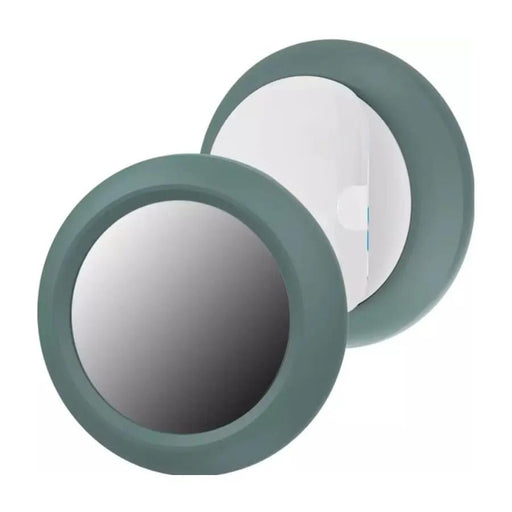 Holder for Apple Air Tag (Black & Green) by That Watch Shop