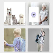 Holder for Apple Air Tag (Black & White) by That Watch Shop