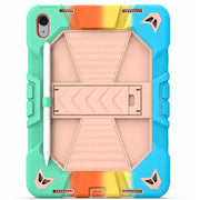techplus Apple iPad Air 11-Inch M2 Rugged Shockproof Case with Kickstand (Rainbow) Apple iPad Air 11-Inch M2 Rugged Shockproof Case | Action Outdoors NZ