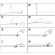 Cap Holder / Nib Cover / Adapter Tether for Apple Pencil by 9eight5