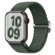 techplus Apple Watch Braided Nylon Band – Adjustable Buckle, Lightweight & Stretchy Apple Watch Braided Nylon Band Adjustable Buckle