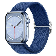 techplus Apple Watch Braided Nylon Band – Adjustable Buckle, Lightweight & Stretchy Apple Watch Braided Nylon Band Adjustable Buckle