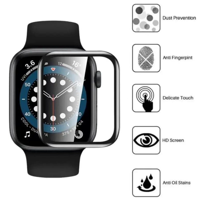 That Watch Shop Watch Screen Protector Screen Protector For Apple Watch Series 9 45mm Pack Of 4 Apple Watch Series 9 45mm Screen Protector Pack Of 4