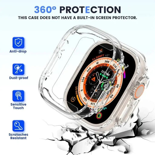 Protective Case for Apple Watch Ultra 2 (49mm) by Habicare