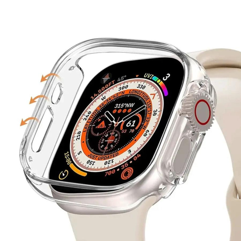 Protective Case for Apple Watch Ultra 3 (49mm) (Clear) by That Watch Shop