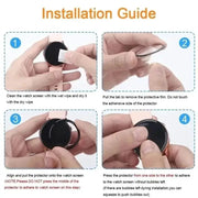 Screen Protectors for Apple Watch Ultra (Pack of 5) by Habicare
