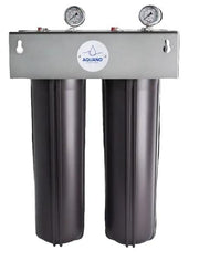 NZ Pump And Water Filters 20" Home Water Filtration Whole House Rainwater Filtration Systems Dual 20" Whole House Rainwater Filtration Systems Dual 20"