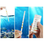 Aquarium Test Strips (5,6 or 7 Parameters) (100 x Strips) by Habicare