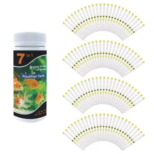 Aquarium Water Quality Test Strips (7 Parameters) by 9eight5